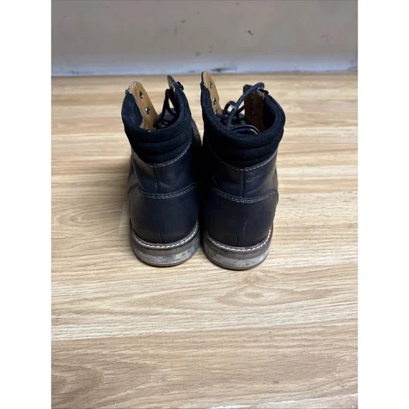 Original Penguin By Munsingwear Men's 10.5 US Black Leather Lace Up Chukka Boots - Picture 5 of 9